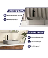 Casainc Square Vessel Bathroom Sink