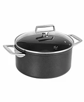 Cristel Castel Pro Ultralu 5.5-Qt. Nonstick Stewpot With Lid