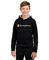 Champion Big Boys Embroidered Hoodie