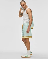 Mode of One Men's Twill Striped-Trim Pull-On Shorts, Exclusively at Macy's