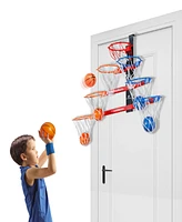 E-jet Games Over-the-Door Basketball Mini Hoop Race