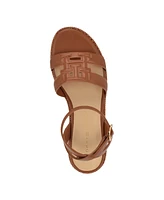Tommy Hilfiger Women's Vastie Raffia Platform Wedge Sandals