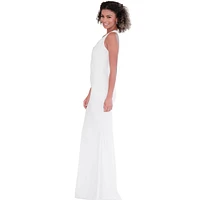 Pia Gladys Perey Women's V-Neck Maxi Dress