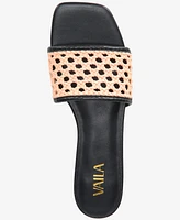 Vaila Shoes Women's Daniella Flat Sandals - Extended Sizes 9-14