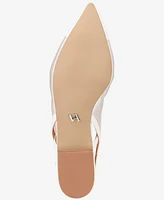 Vaila Shoes Women's Clover Slingback Pumps - Extended Sizes 9-14