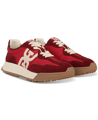 Sam Edelman Women's Langley Emblem Lace-Up Trainer Sneakers