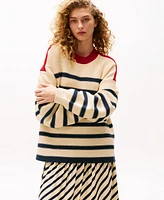 Tommy Hilfiger x Sofia Richie Grainge Women's Breton Striped Sweater