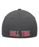 Top of the World Men's Charcoal Alabama Crimson Tide Reflex Logo Flex Hat