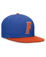 Jordan Men's Royal/Orange Florida Gators Two-Tone Primetime Performance Fitted Hat