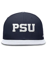 Nike Men's Navy/White Penn State Nittany Lions Two-Tone Primetime Performance Fitted Hat