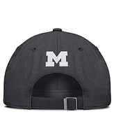 Jordan Men's Charcoal Michigan Wolverines Campus Club Adjustable Hat