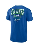 Fanatics Men's Royal Seattle Seahawks Never Over T-Shirt