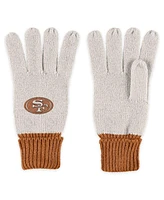 Wear by Erin Andrews San Francisco 49ers Tonal Scarf and Gloves Set