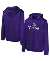 Outerstuff Men's Purple Minnesota Vikings Streak Fleece Pullover Hoodie