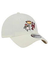 New Era Men's Cream Friends 30th Anniversary 9TWENTY Adjustable Hat