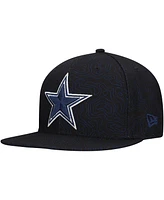 New Era Men's Black Dallas Cowboys Geo 59FIFTY Fitted Hat