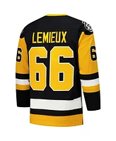 Mitchell & Ness Men's Mario Lemieux Black Pittsburgh Penguins 1991-92 Power Play Jersey