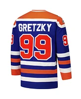 Mitchell & Ness Men's Wayne Gretzky Royal Edmonton Oilers 1979-80 Power Play Jersey