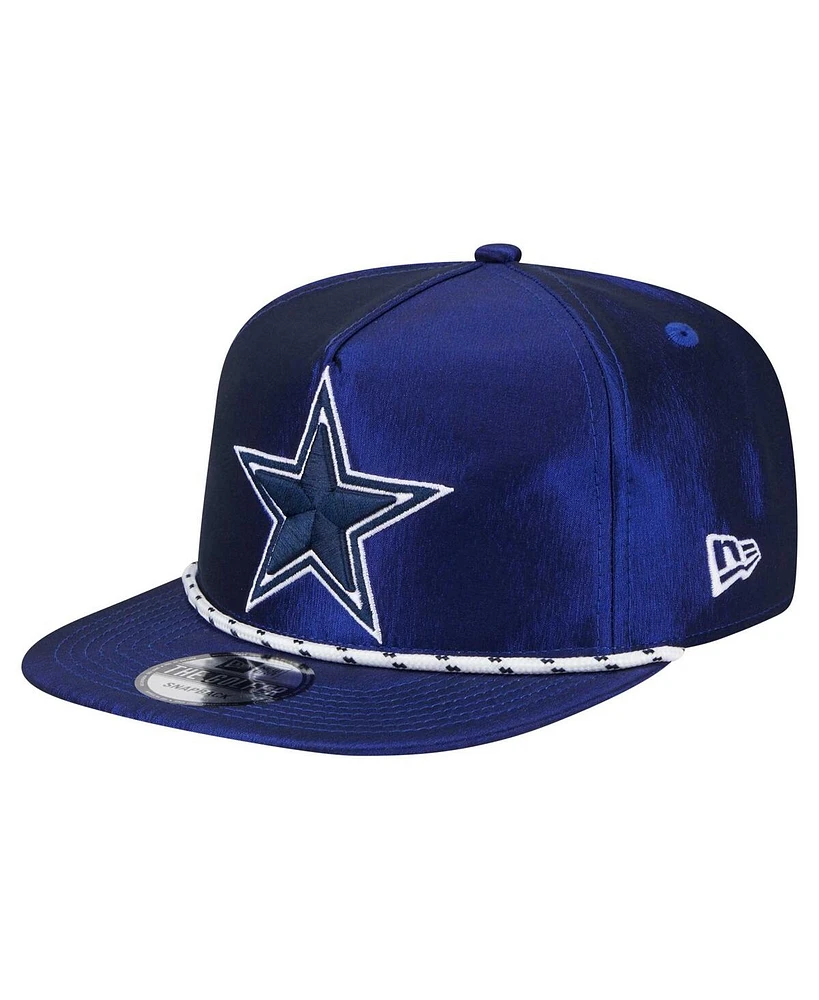 New Era Men's Navy Dallas Cowboys Rope Golfer Snapback Hat