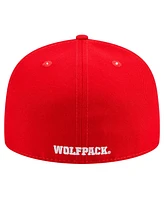 New Era Men's Red Nc State Wolfpack 59FIFTY Fitted Hat