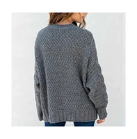 Mersea Women's Topanga Cable Sweater