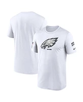 Nike Men's White Philadelphia Eagles 2024 Salute To Service Legend Performance T-Shirt