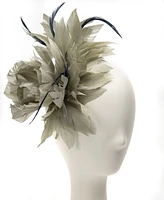 August Hats Sweet Floral Feather Fascinator
