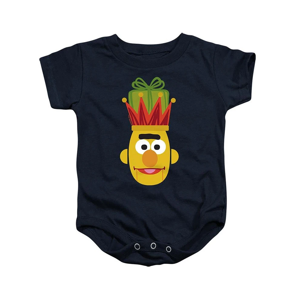 Sesame Street Baby Boys Youth Christmas Nutcracker Bert Snapsuit