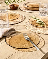 Oake Sunstone Glass Dinner Plates, Set of 4, Exclusively at Macy's