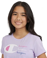 Champion Big Girls Tie Front T-Shirt