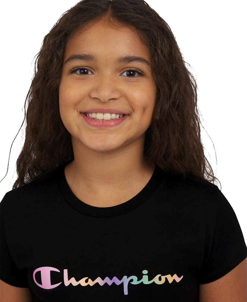 Champion Big Girls Short-Sleeve Graphic T-Shirt