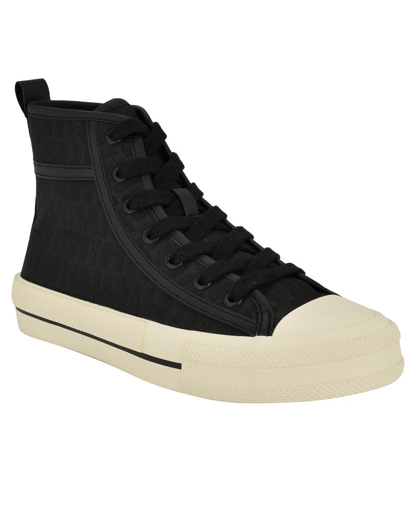 Guess Women's Colyn High Top Logo Lace-Up Sneakers