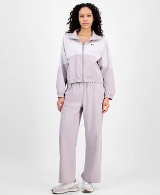 Under Amour Womens Rival Woven Jacket Flared Pants
