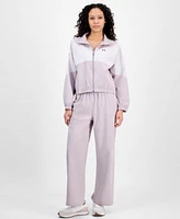 Under Amour Womens Rival Woven Jacket Flared Pants
