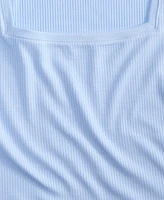 On 34th's Women's Knit Square-Neck Top, Created for Macy's