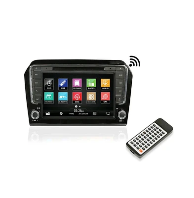 Pyle 2013 Vw Jetta Replacement Stereo Radio, 8'' Hd Display, Gps, Bluetooth