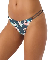 O'Neill Juniors' Melody Floral Bondi Bikini Bottoms