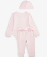 First Impressions Baby Hat, Bodysuit & Pants, 3 Piece Set, Exclusively at Macy's