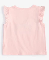 First Impressions Baby Girls Happy & Hoppy Flutter-Sleeve T-Shirt, Exclusively at Macy's