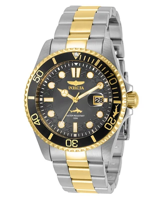 Invicta Men's 30809 Pro Diver Quartz Multifunction Charcoal Dial Watch