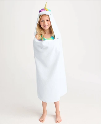 Lands' End Kids Cotton Hooded Towel