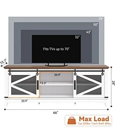 gaomon Modern Tv Stands for Living Room, 65 Inch Tv Stand Entertainment Center