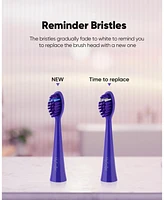 MySmile DY156 Electric Toothbrush Replacement Heads, 3 Packs (Pink)