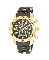 Invicta Men's 0140 Sea Spider Quartz Chronograph Black Dial Watch