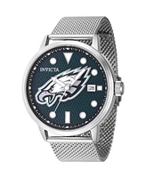 Invicta Men's 47973 Nfl Philadelphia Eagles Quartz 3 Hand Blue Dial Watch