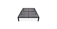 Slickblue Platform Bed Frame with Heavy Duty Steel Slats for Durable Support and Stability