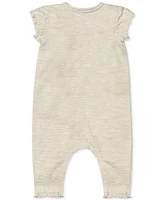 Disney Baby Winnie-the-Pooh Long-Sleeve Coverall & Short-Sleeve Romper, 2 Pack