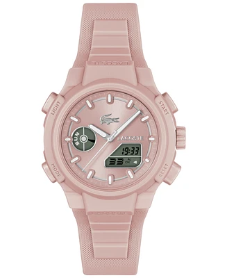 Lacoste Women's LC33 Pink Silicone Strap Watch, 40mm