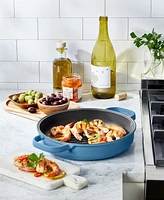 The Cellar Enameled Cast Iron 10.5" Grill Pan, Exclusively at Macy's