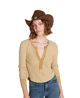 Steve Madden Bolo Trim Western Hat